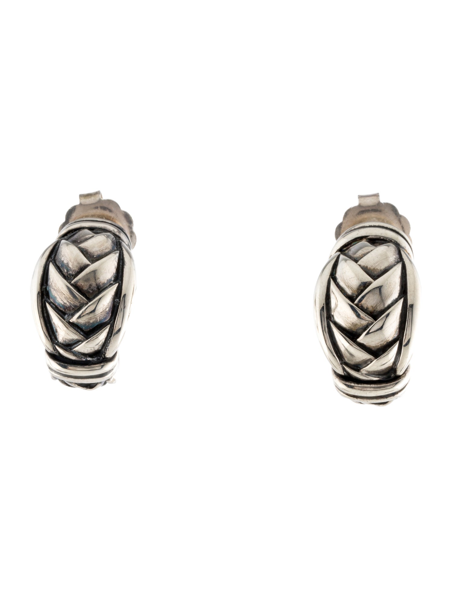 Scott Kay Weave Drop Earrings