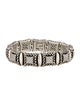 Scott Kay Diamond Square Link Bracelet