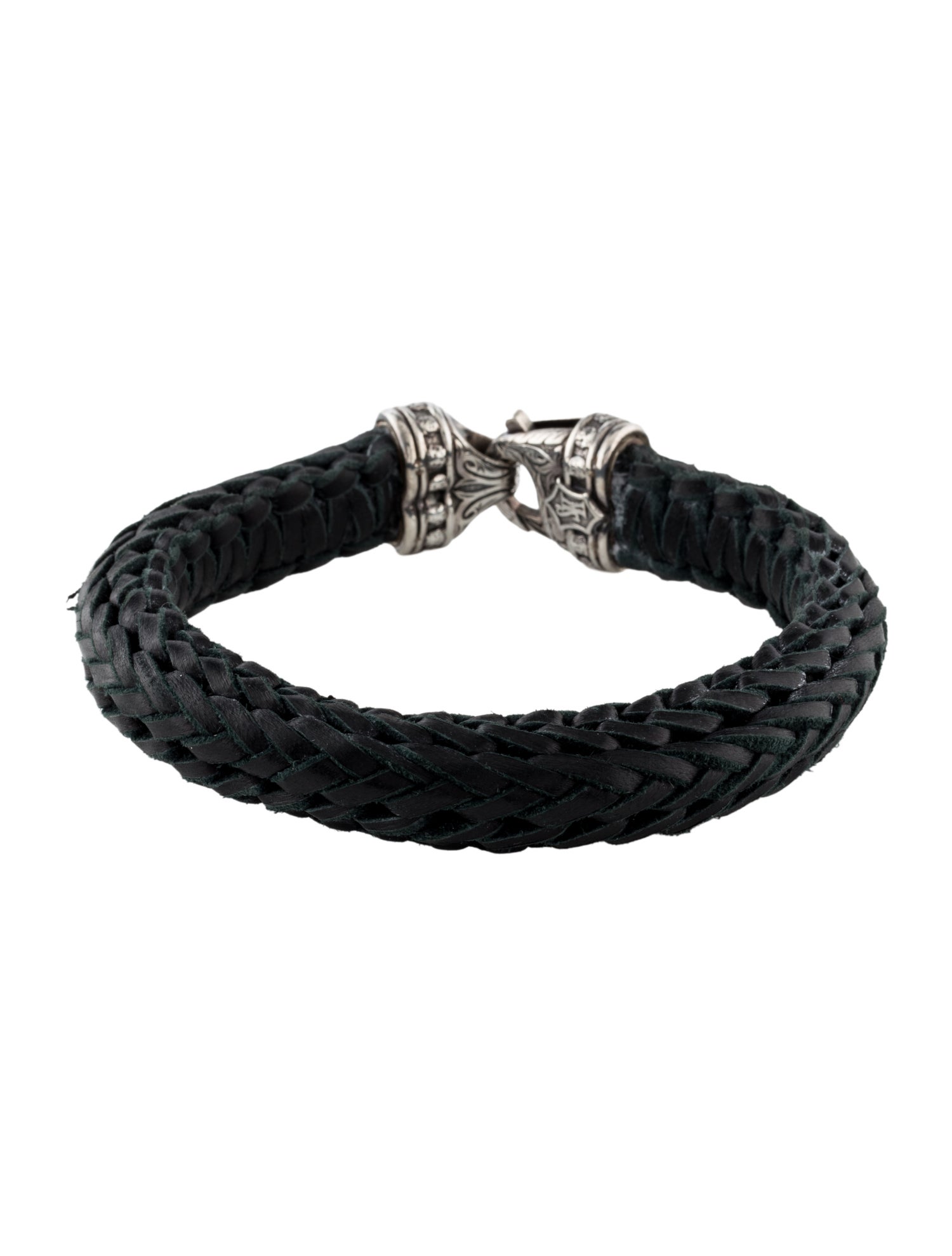 Scott Kay Leather Woven Wrap Bracelet