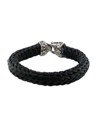 Scott Kay Leather Woven Wrap Bracelet