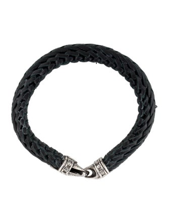 Scott Kay Leather Woven Wrap Bracelet