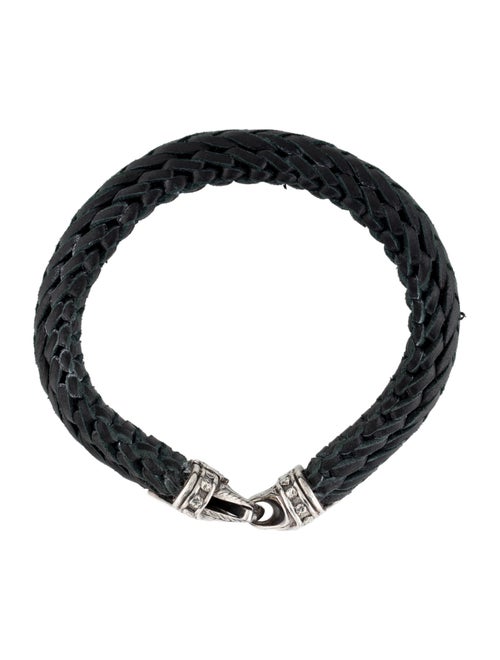 Scott Kay Leather Woven Wrap Bracelet