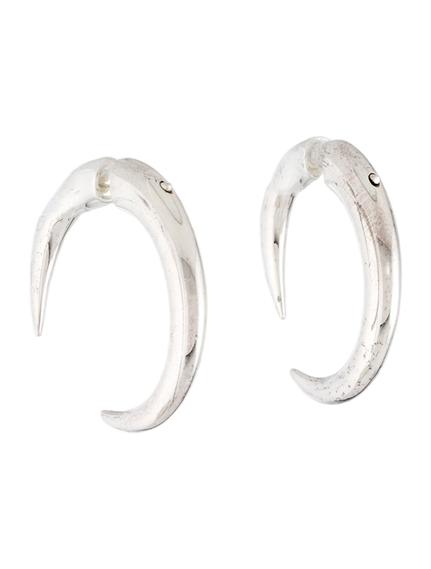 Shaun Leane Talon Hoop Earrings