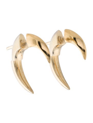 Pre-owned Shaun Leane Talon Earrings, Mini In Multicolor