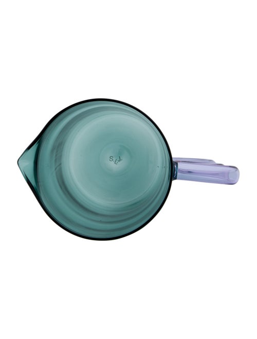 Sophie Lou Jacobsen Wave Pitcher- Teal w/ Lilac
