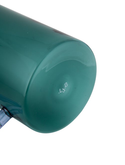 Sophie Lou Jacobsen Wave Pitcher- Teal w/ Lilac