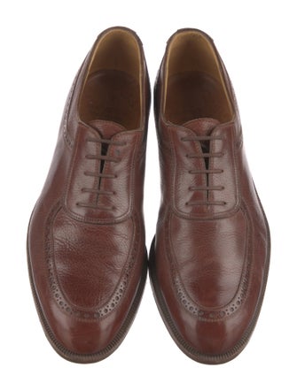 Sulka Leather Oxfords