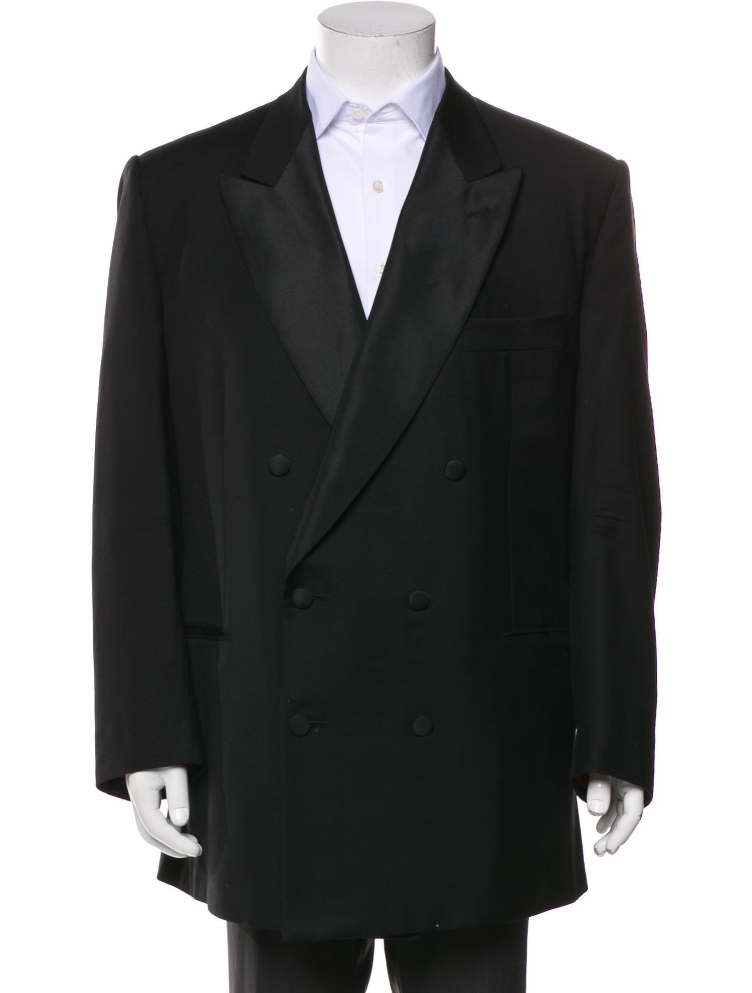 Sulka Wool Peacoat