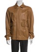 Sulka Leather Utility Jacket