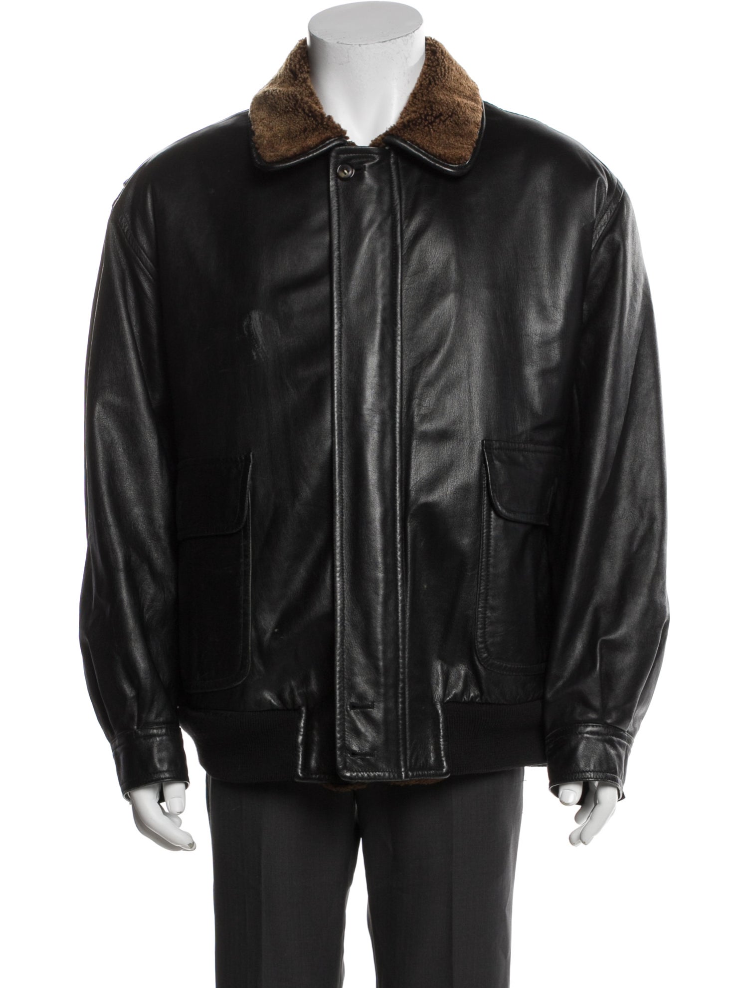 Sulka Lamb Leather Jacket