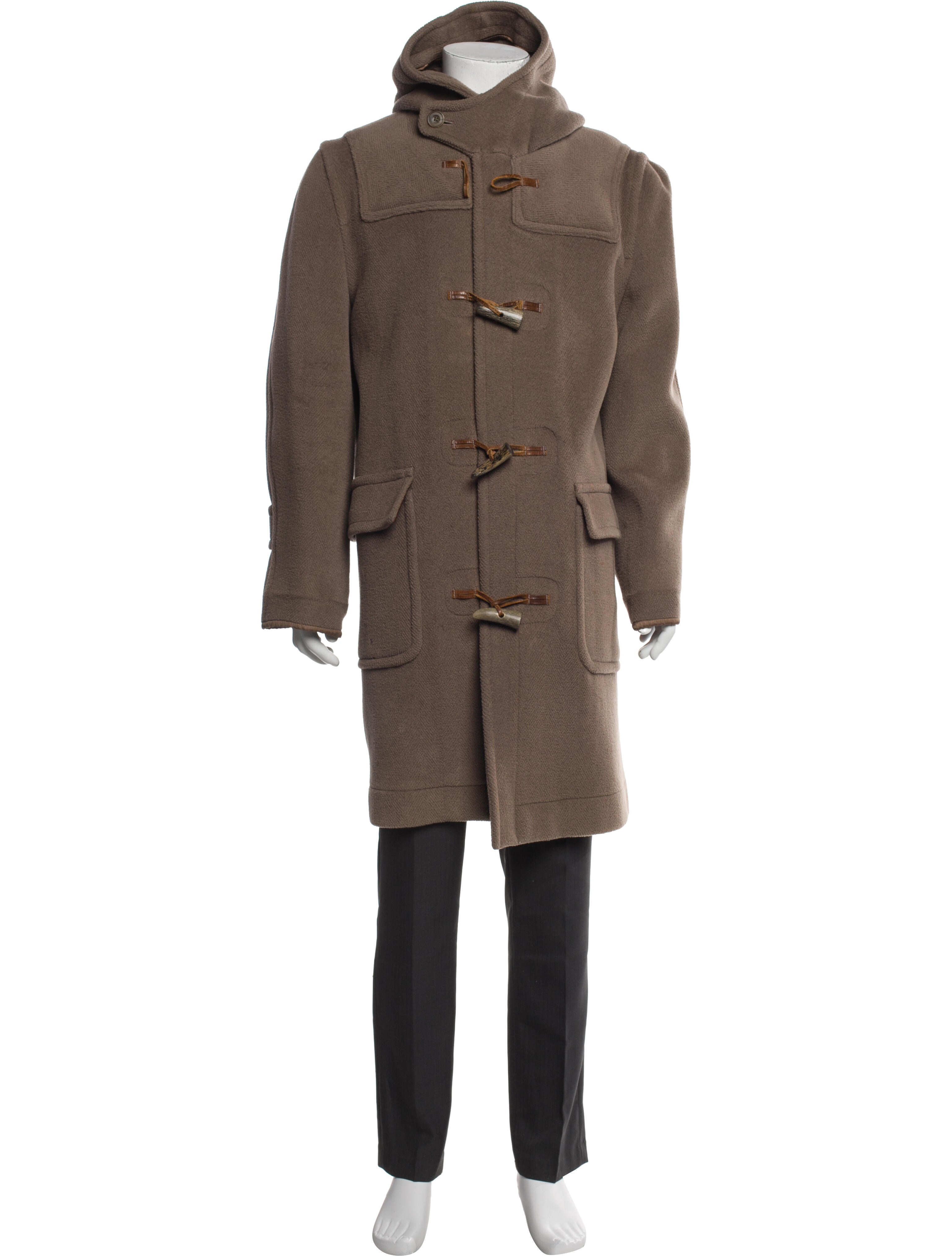 Sulka Solid Long Coat