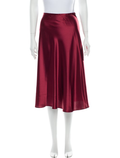 Sally LaPointe Knee-Length Skirt Red