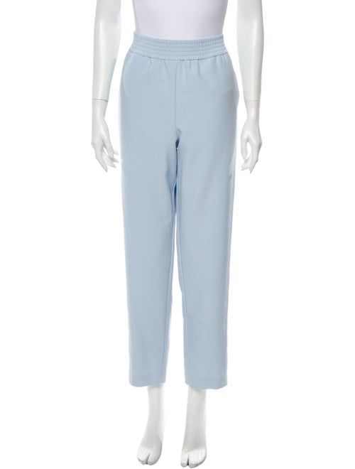 Sally LaPointe Straight Leg Pants Blue
