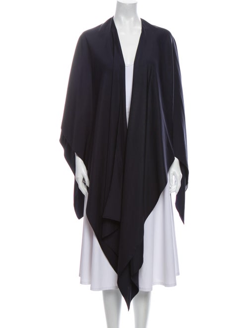 Sally LaPointe Silk Cape Blue