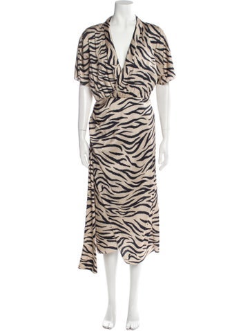 Lapointe Dresses Animal Print Long Dress US 6 | M