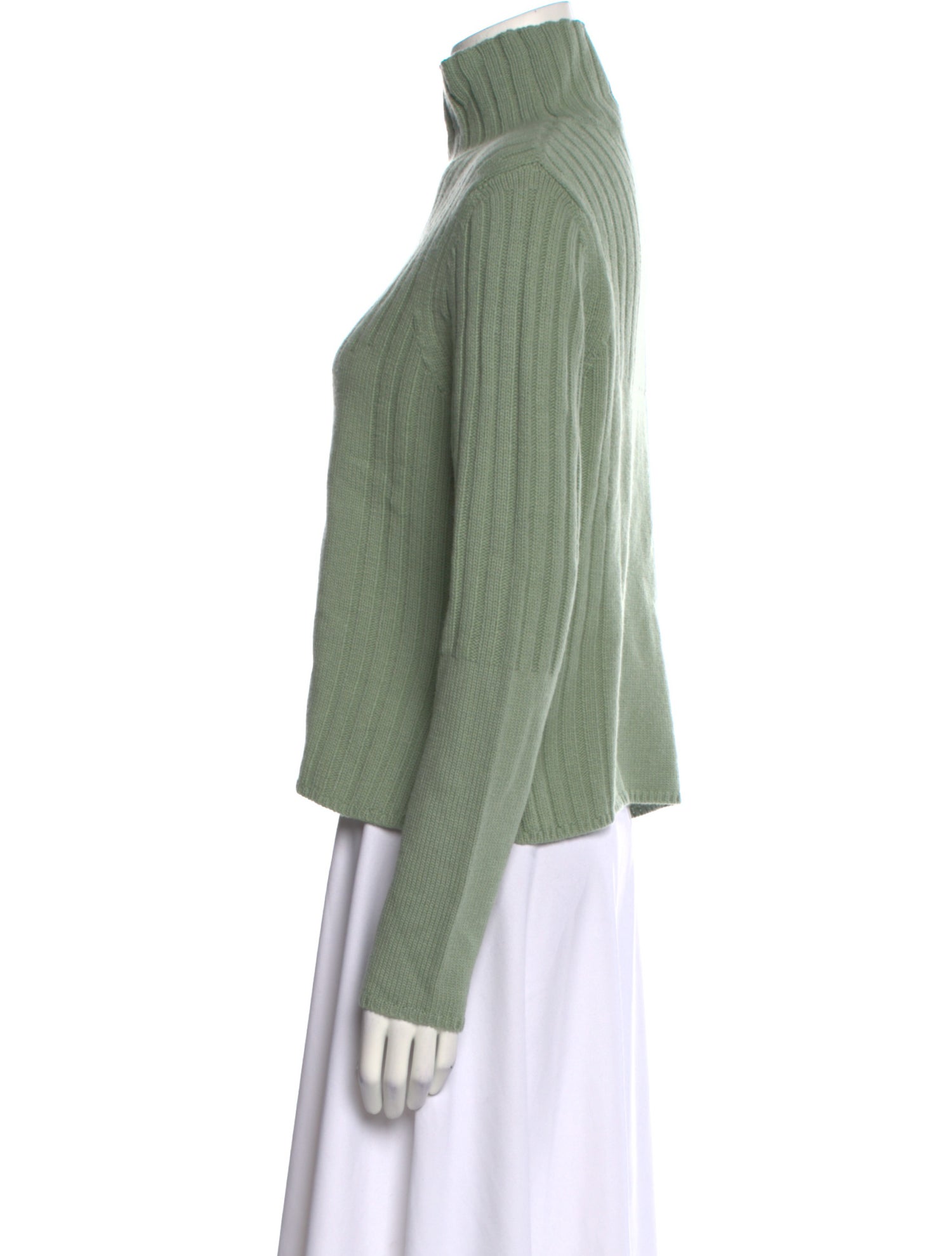 LAPOINTE Merino Wool Turtleneck Sweater