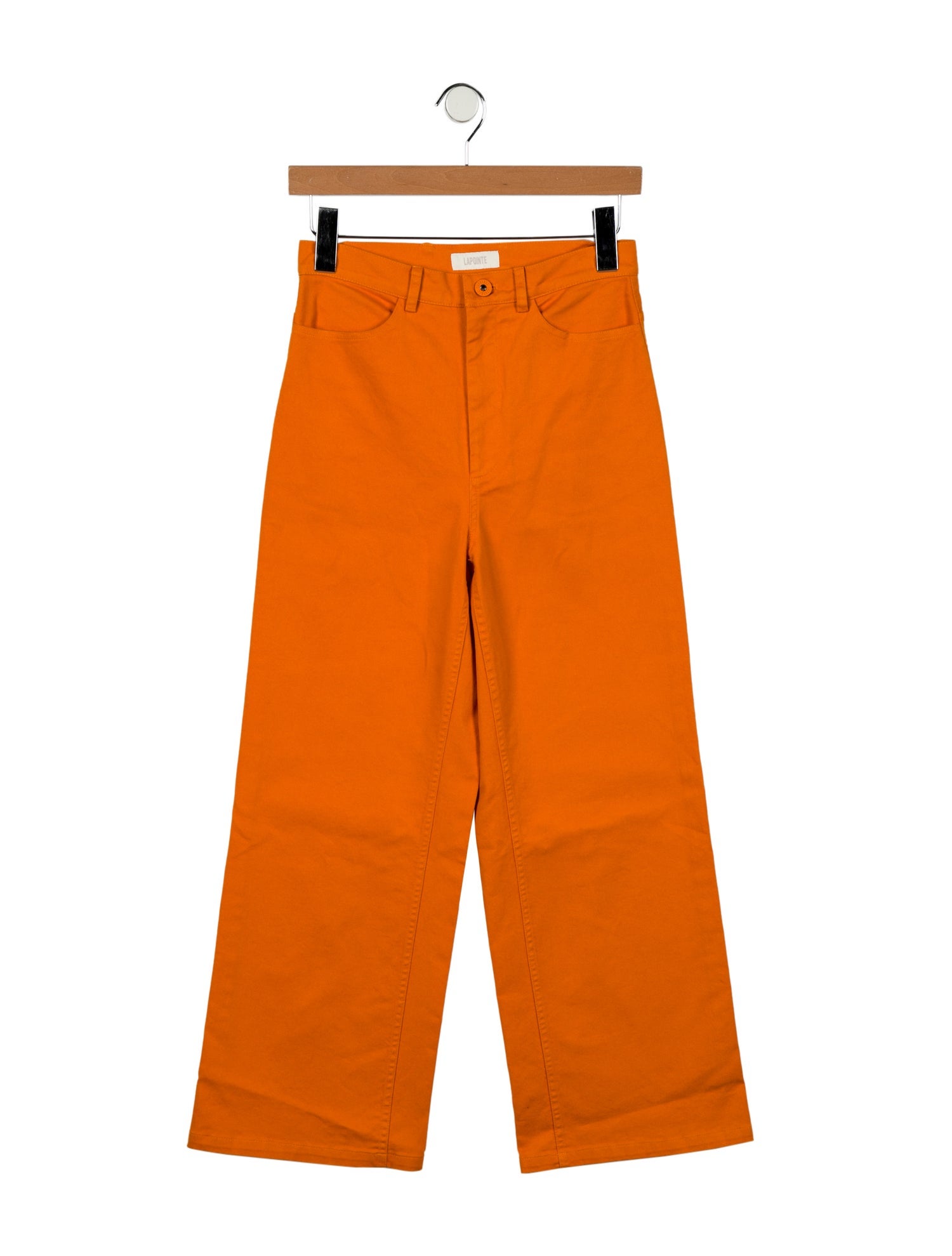 LAPOINTE Mid-Rise Wide Leg Jeans