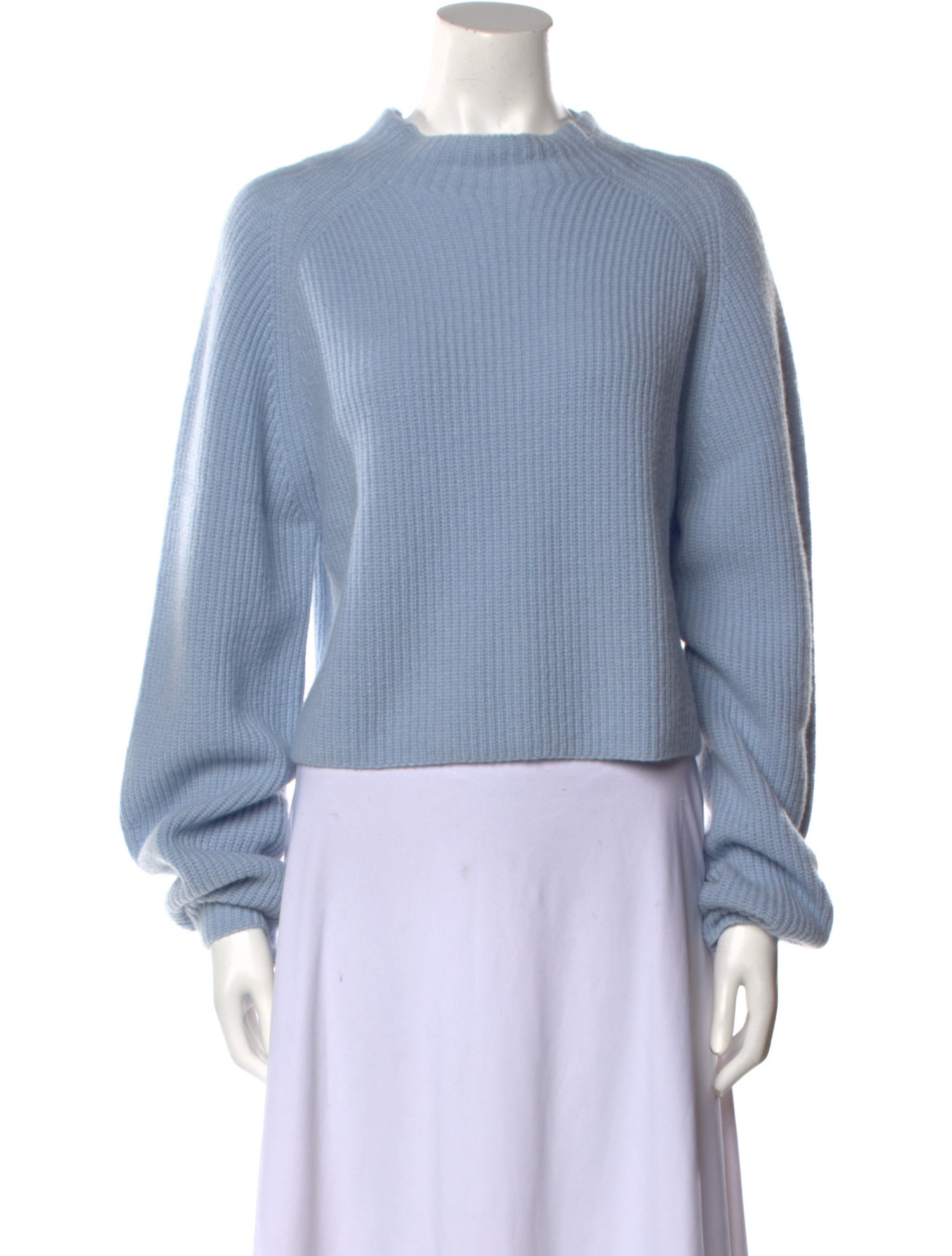 LAPOINTE Cashmere Mock Neck Sweater