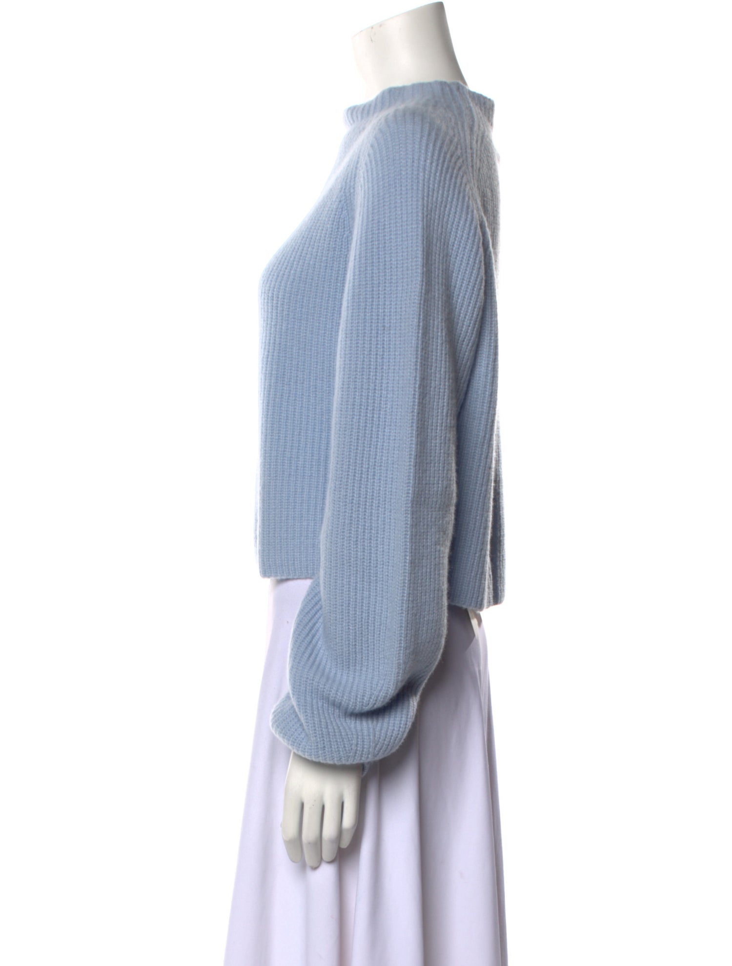 LAPOINTE Cashmere Mock Neck Sweater