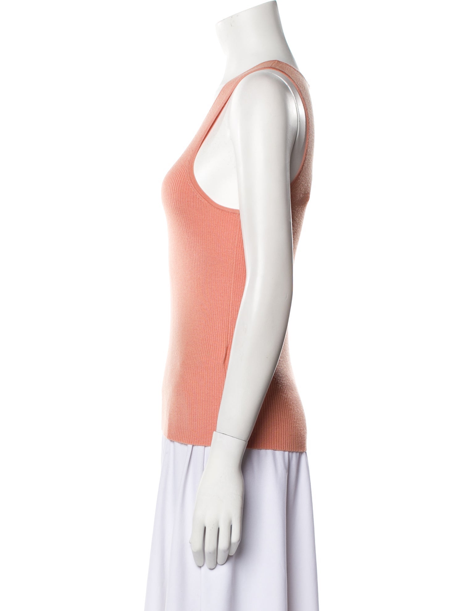 LAPOINTE Scoop Neck Sleeveless Top