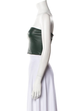LAPOINTE Strapless Crop Top w/ Tags