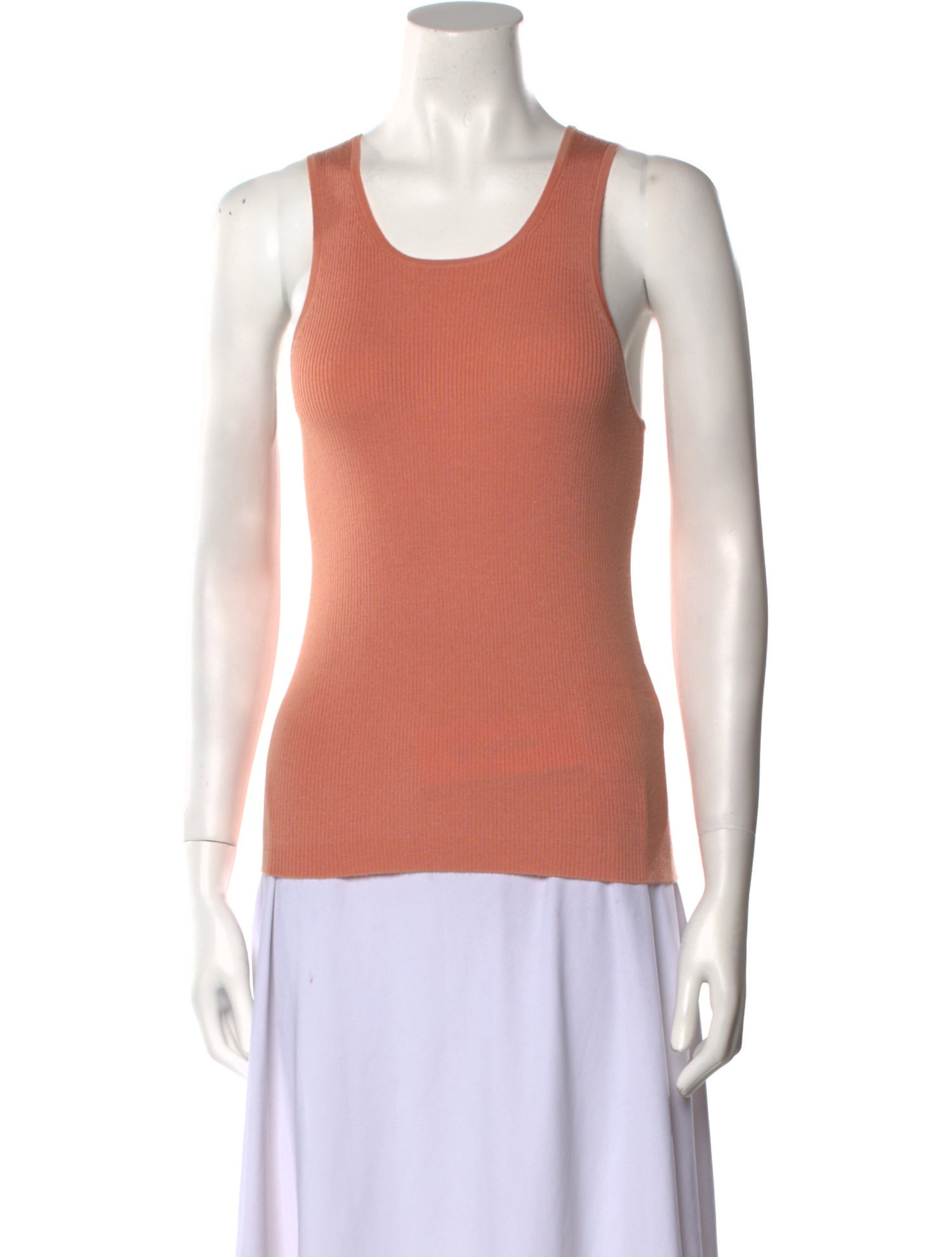 LAPOINTE Wool Scoop Neck Top