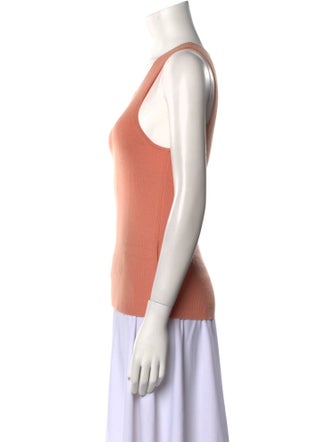 LAPOINTE Wool Scoop Neck Top