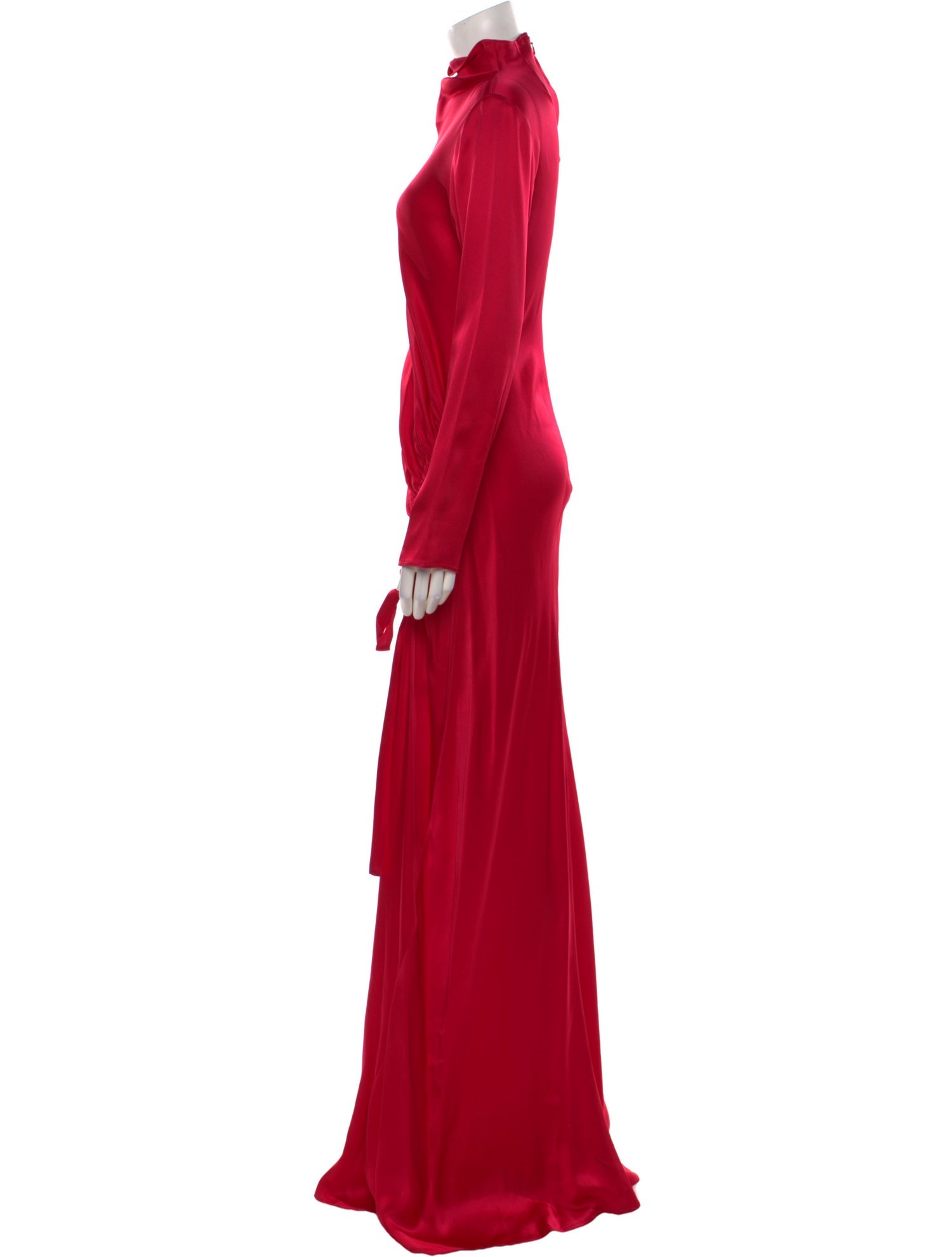 LAPOINTE Silk Long Dress