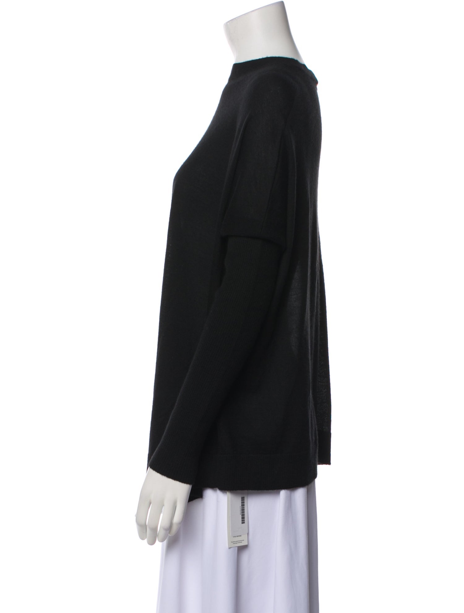 LAPOINTE Cashmere Crew Neck Sweater