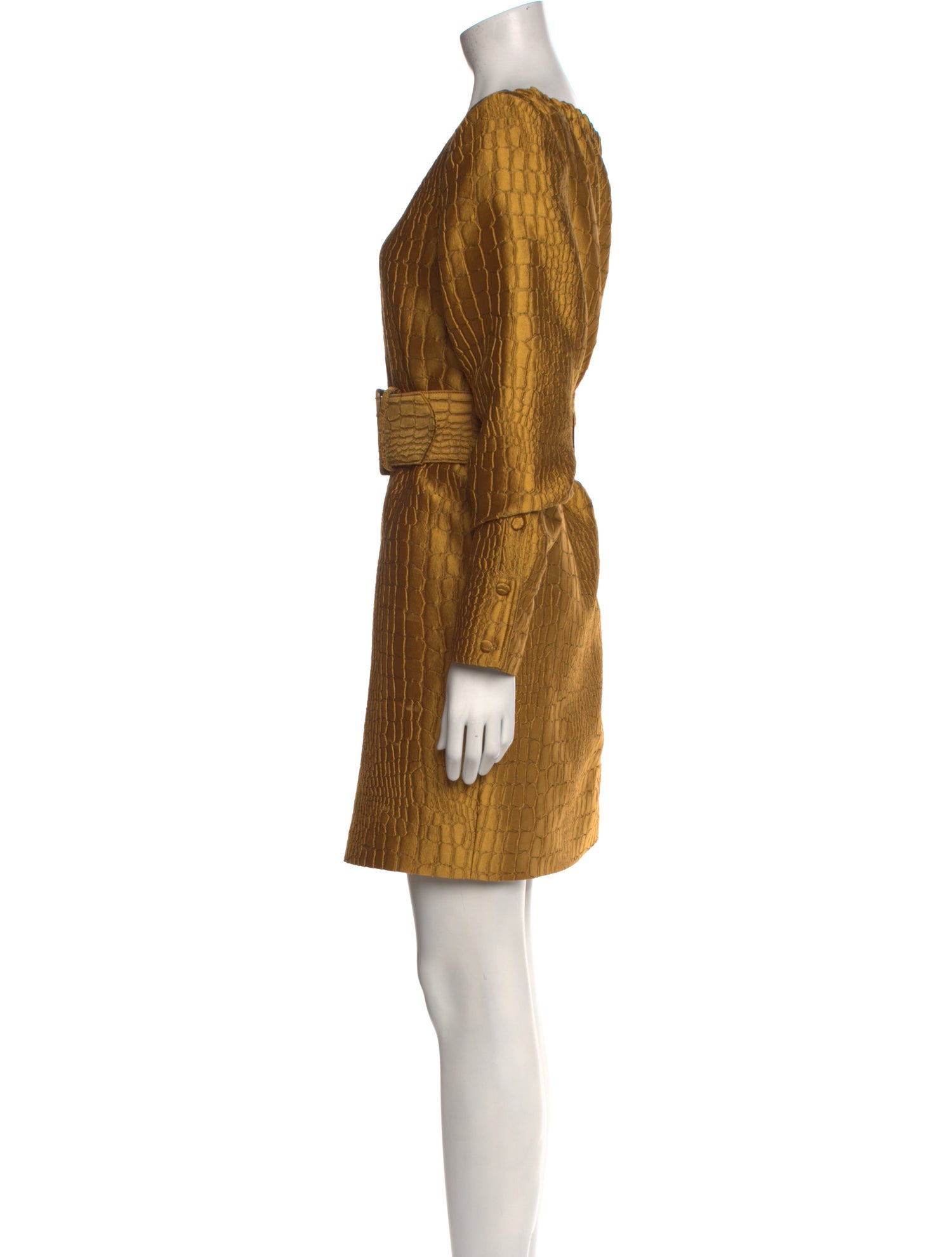 LAPOINTE V-Neck Mini Dress w/ Tags