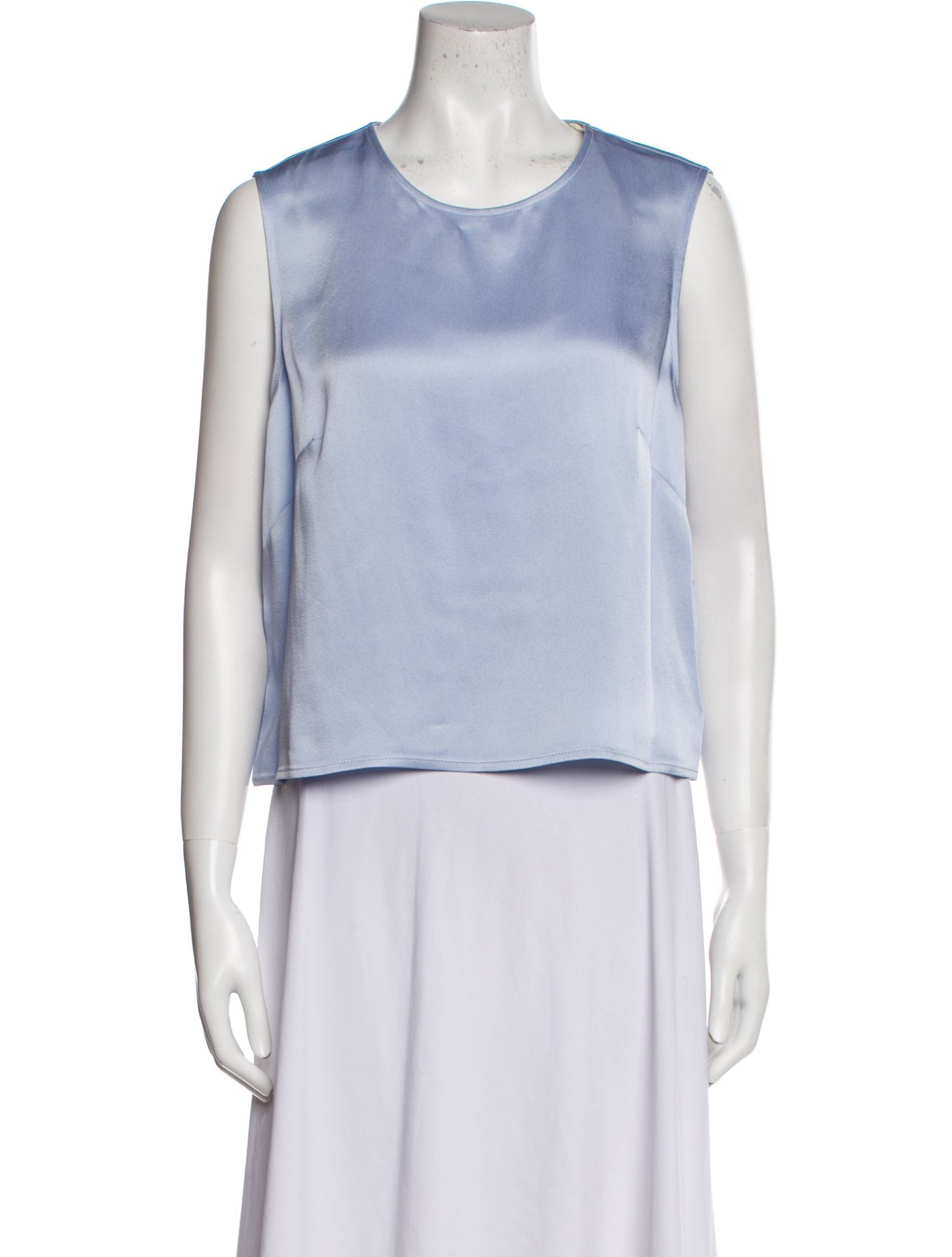 LAPOINTE Crew Neck Sleeveless Top w/ Tags