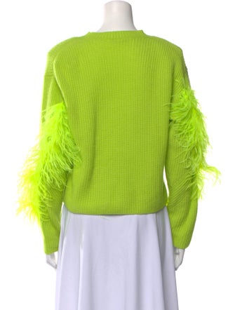 LAPOINTE Silk Bateau Neckline Sweatshirt