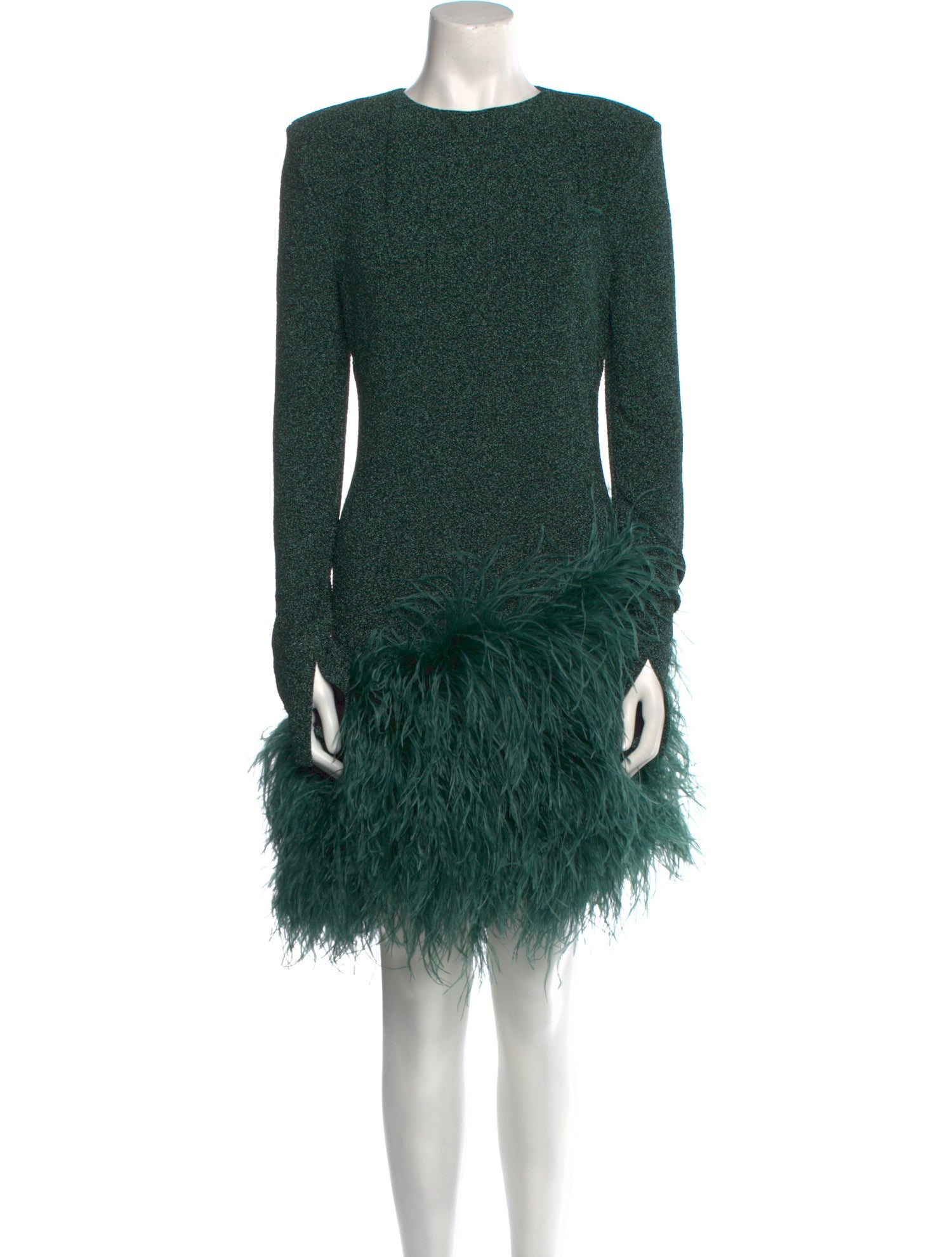 LAPOINTE Crew Neck Mini Dress