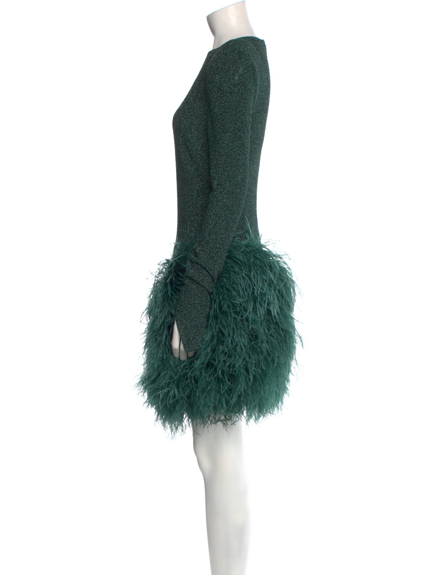 LAPOINTE Crew Neck Mini Dress