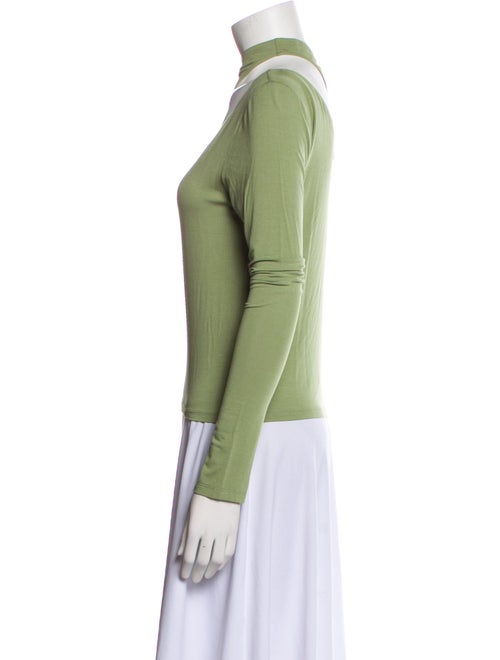 LAPOINTE One-Shoulder Long Sleeve Top