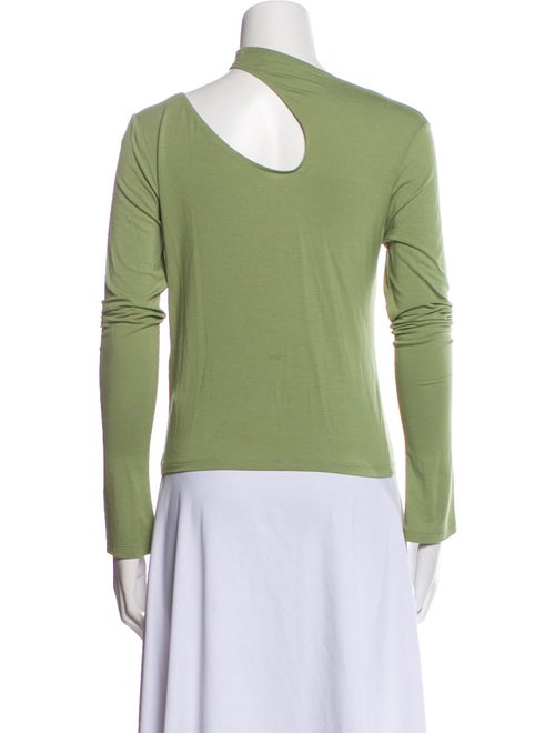 LAPOINTE One-Shoulder Long Sleeve Top