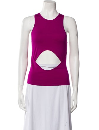 LAPOINTE Wool Scoop Neck Top