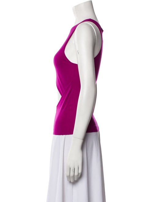 LAPOINTE Wool Scoop Neck Top