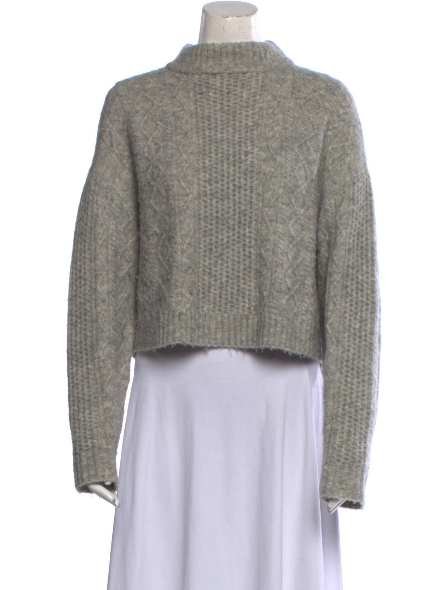 LAPOINTE Mock Neck Sweater