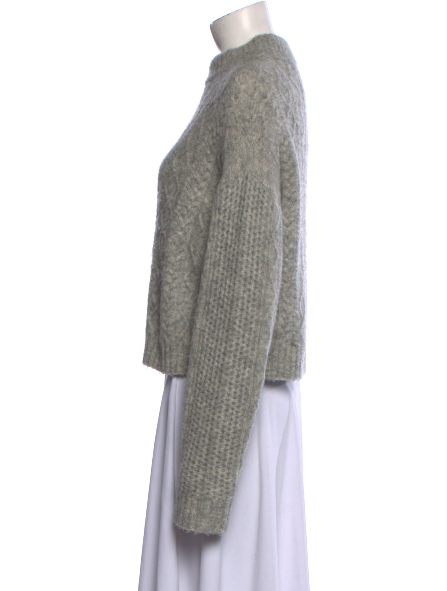 LAPOINTE Mock Neck Sweater