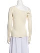 LAPOINTE One-Shoulder Long Sleeve Top