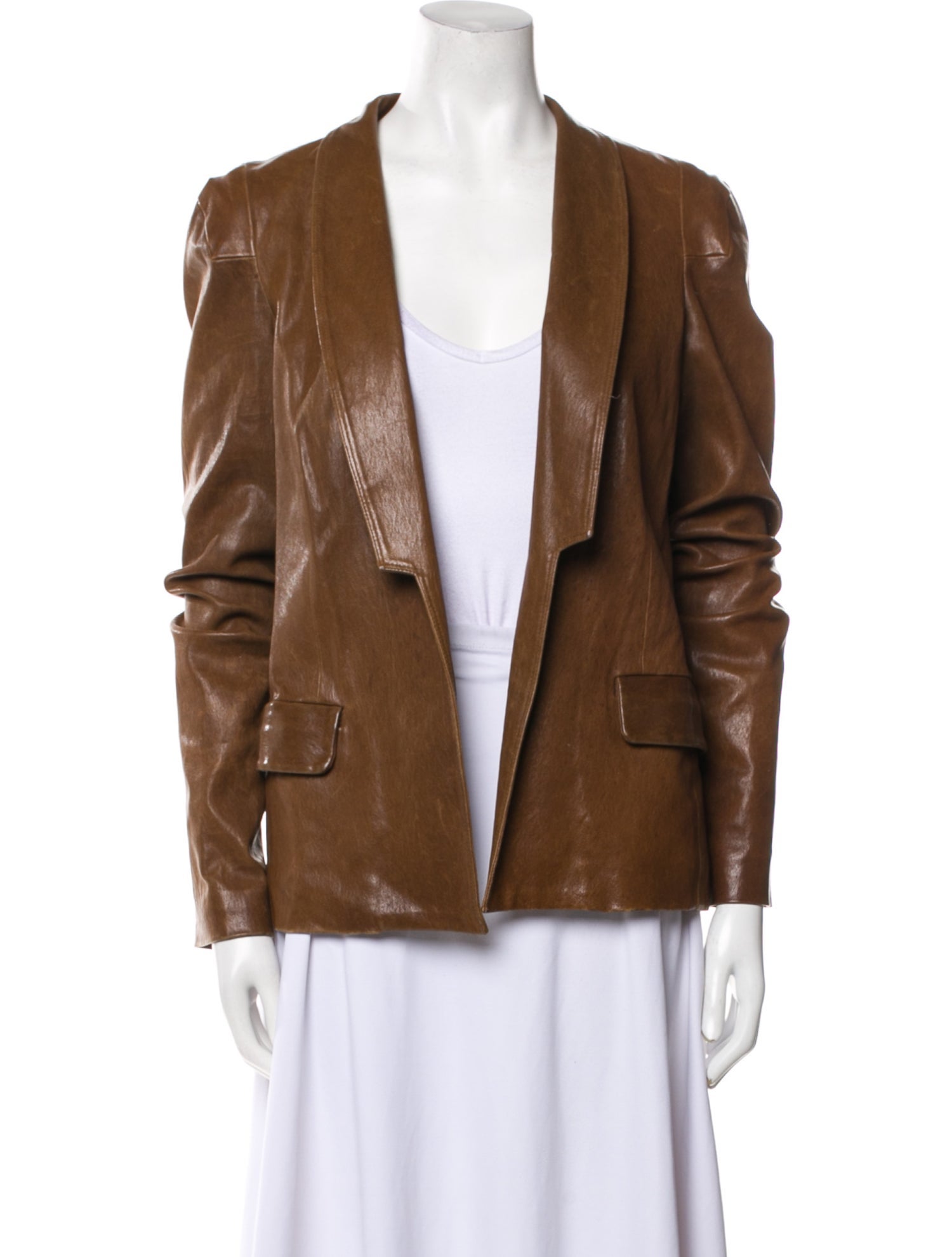 LAPOINTE Lambskin Blazer