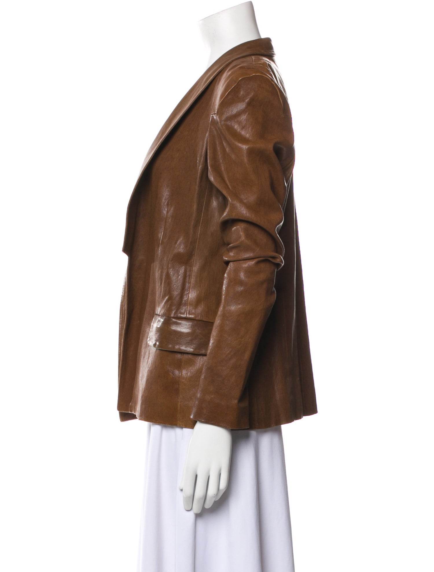 LAPOINTE Lambskin Blazer