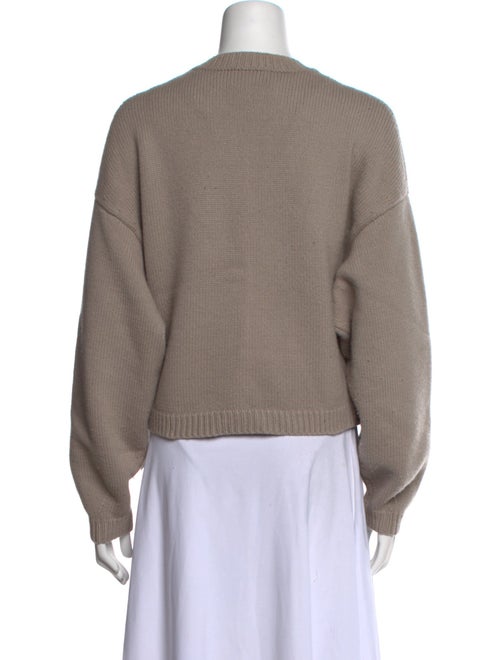 LAPOINTE Wool Graphic Print Sweater