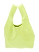 LAPOINTE Satin Top Handle Bag