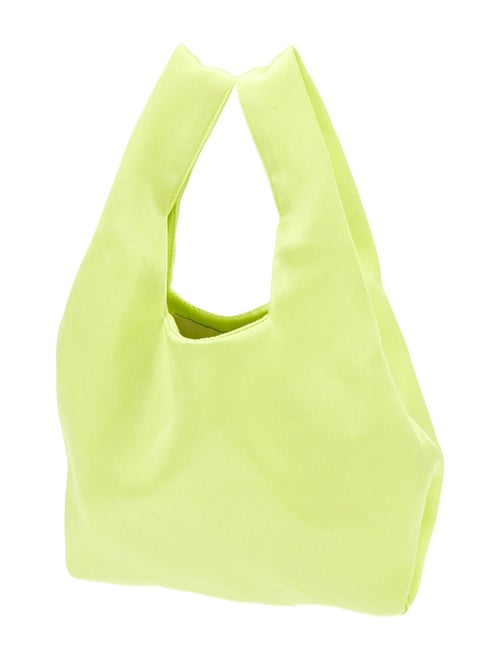 LAPOINTE Satin Top Handle Bag