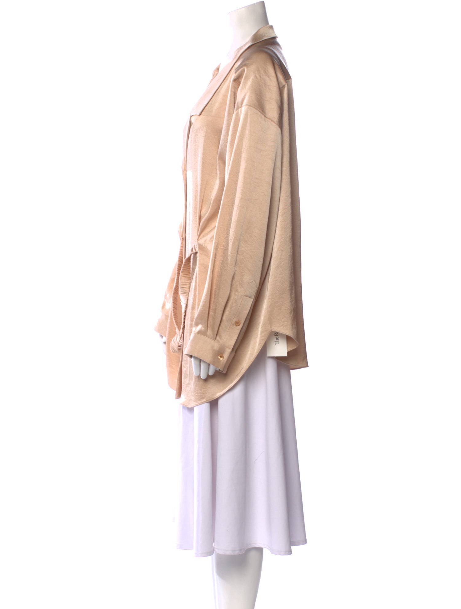 LAPOINTE Plunge Neckline Long Sleeve Tunic w/ Tags