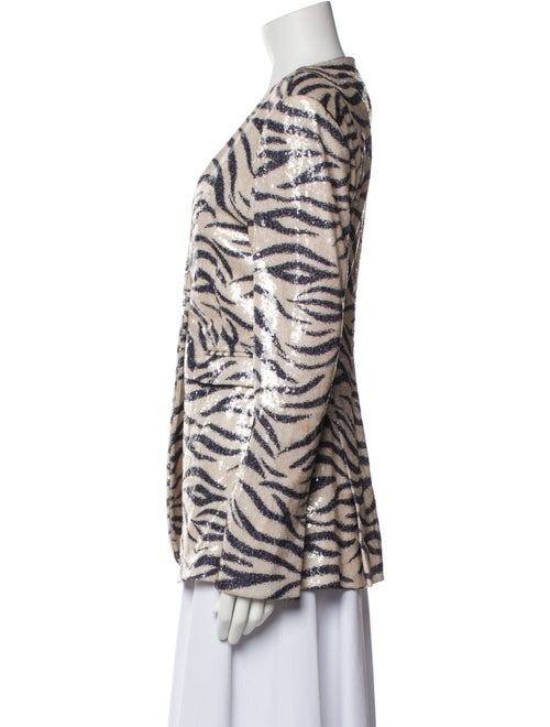 LAPOINTE Animal Print Jacket