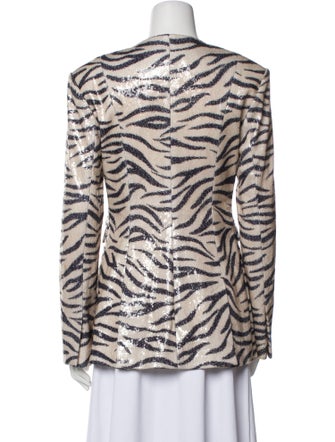 LAPOINTE Animal Print Jacket