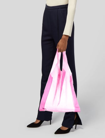 LAPOINTE PVC Messenger Bag